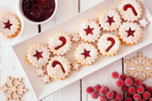 Grandma’s Almond Raspberry Cookies