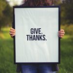 give thanks thanksgiving poster