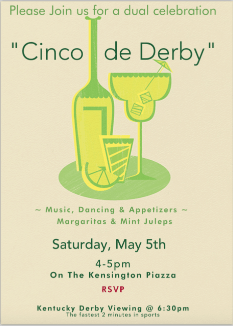 Cinco de Derby Invitation