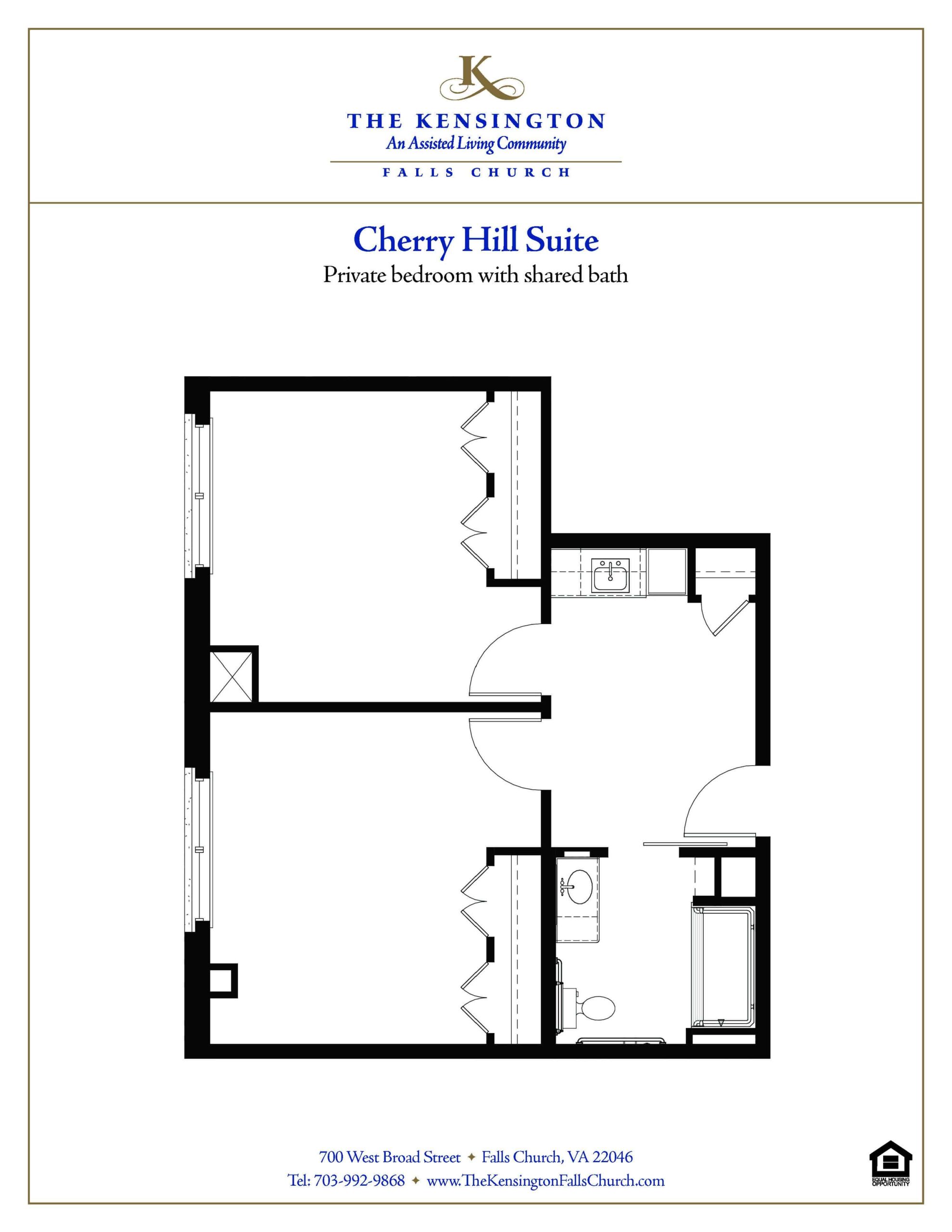 Cherry Hill Suite floor plan