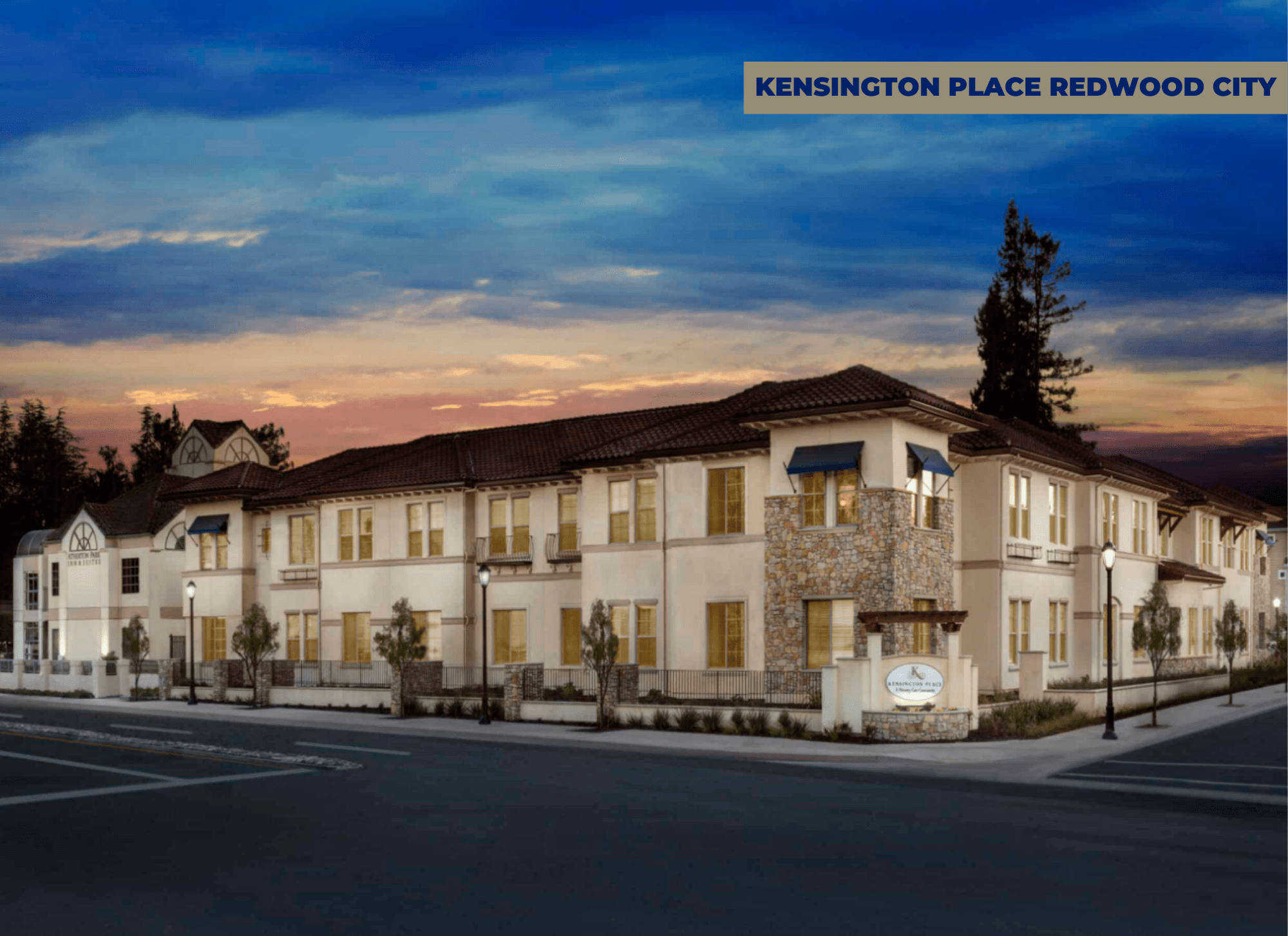 Kensington Place Redwood City exterior